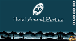 Desktop Screenshot of hotelanandportico.com